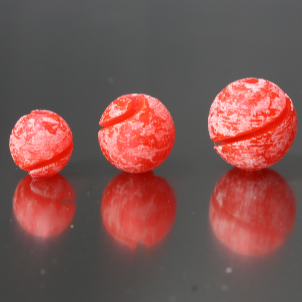 Mercurial Bead - Liquid Fire - Mottled