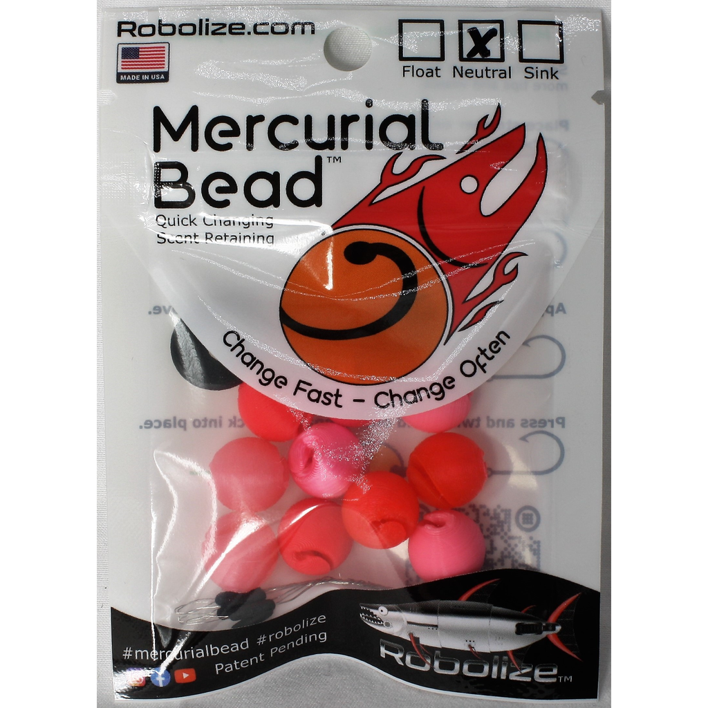 Mercurial Bead - Pink Pack 8mm / Neutral