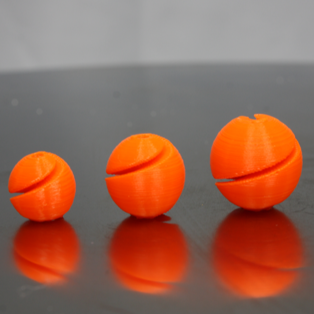 Mercurial Bead - Blazing Orange