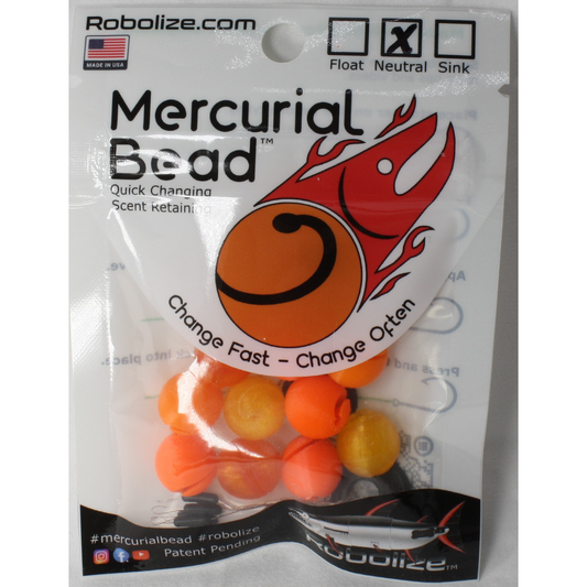 Mercurial Bead - Orange Pack